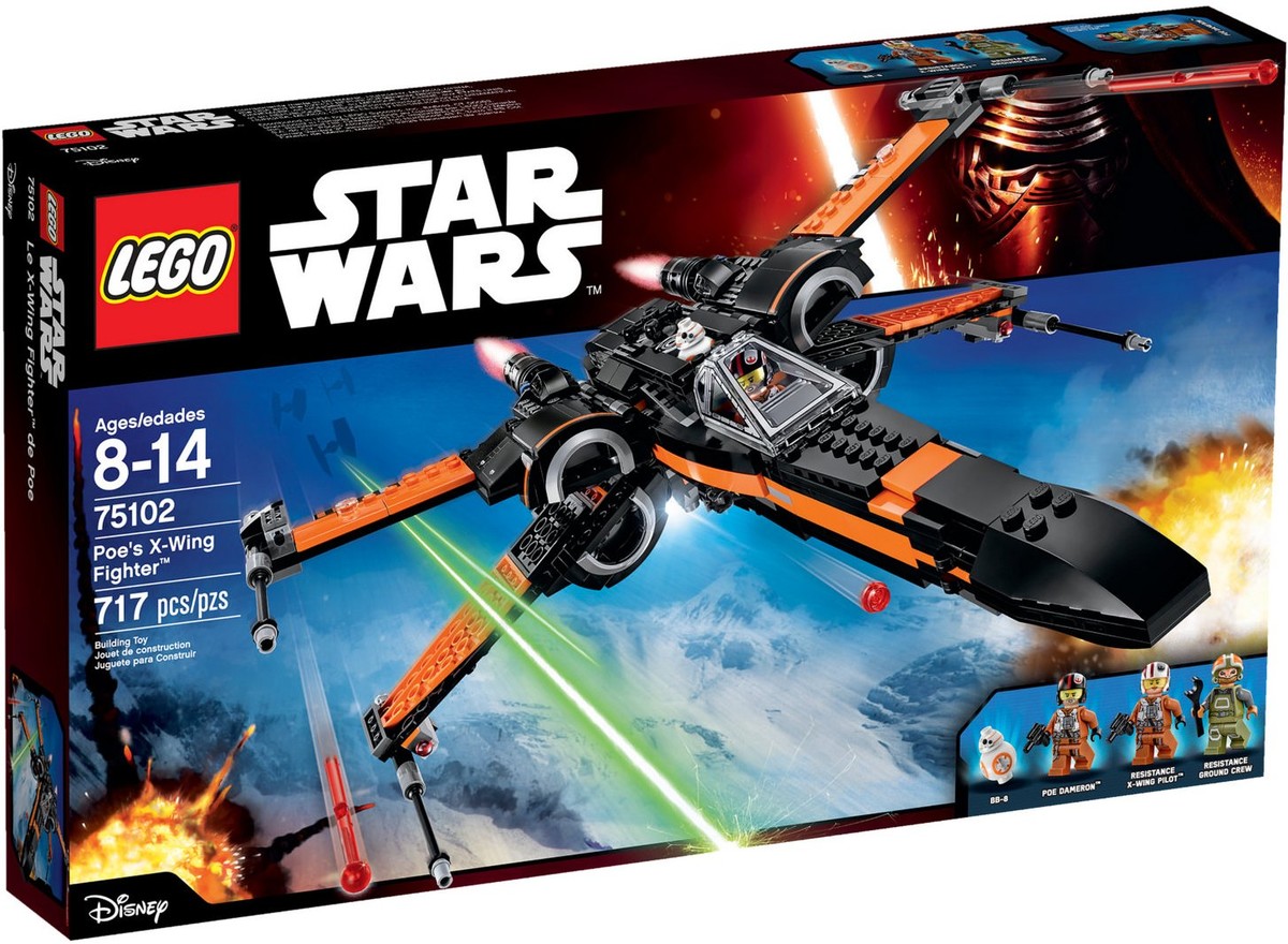 LEGO 75102 Star Wars - Poe X-szárnyú vadászgépe